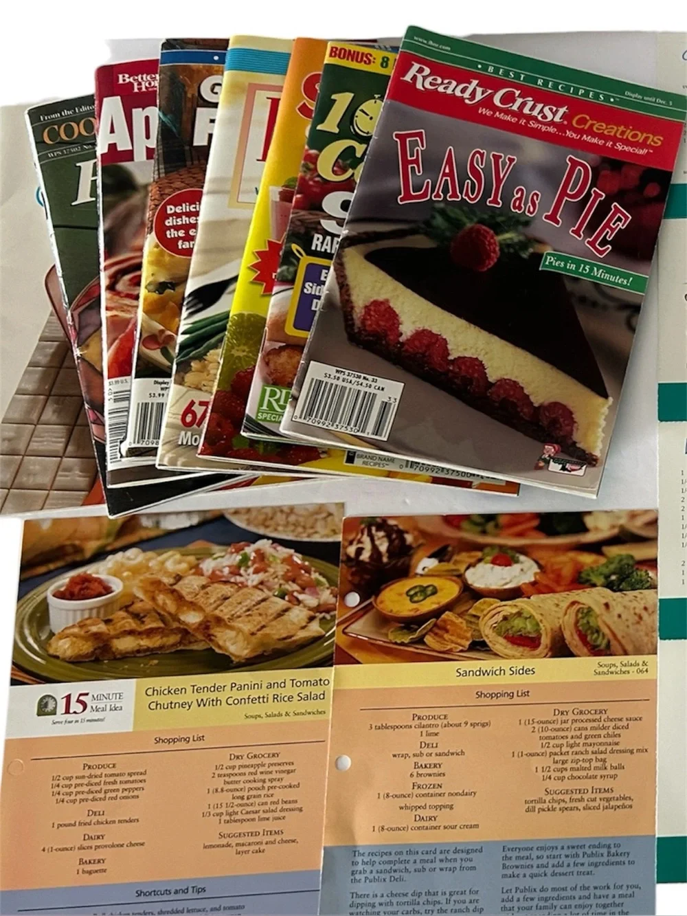 Vintage Recipe Booklets (Set of 8)